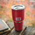 Denmark Soccer Flag Yeti 30oz Rambler Tumbler Skin